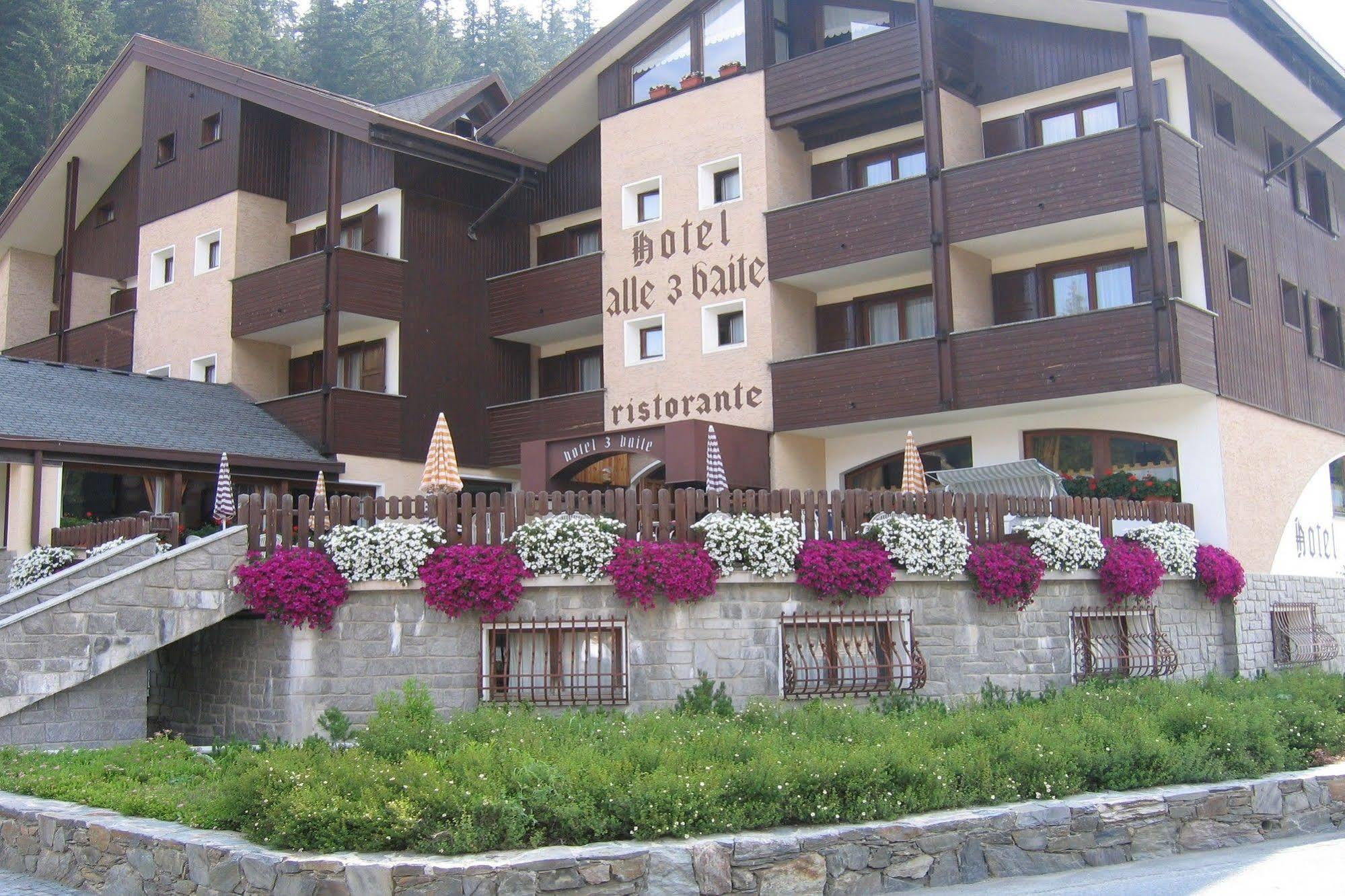 Hotel Alle Tre Baite Santa Caterina Valfurva Exterior photo